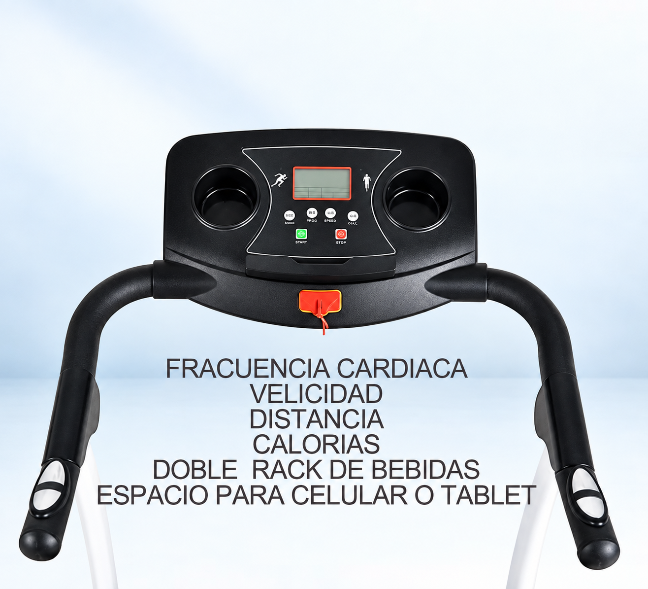 Caminadora Trotadora M160 – 2 HP, plegable y con Bluetooth - Image 4