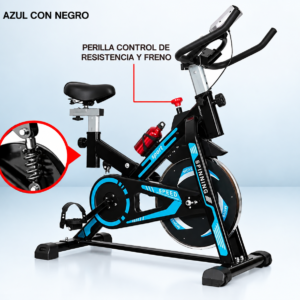 Bicicleta de Spinning – Estructura en acero y monitor digital